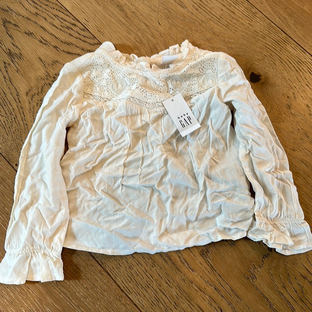 NWT Beautiful Baby Gap 2T Girls Blouse
